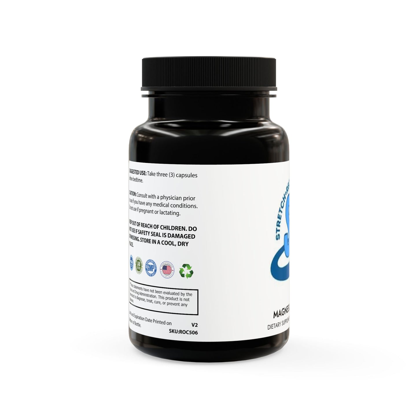 Magnesium Zinc Supplement (90 Capsules)