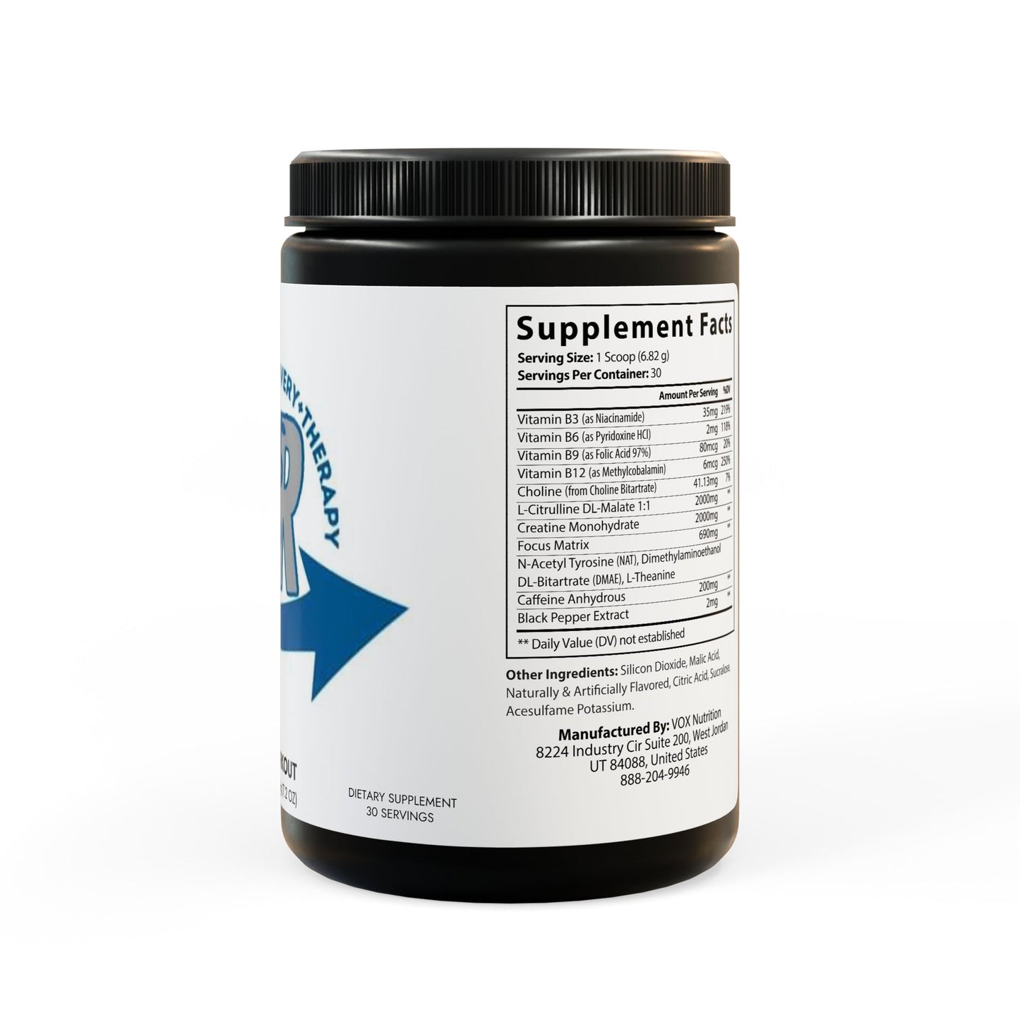 Pre-Workout Supplement, Fruit Punch (204g, 7.1oz)