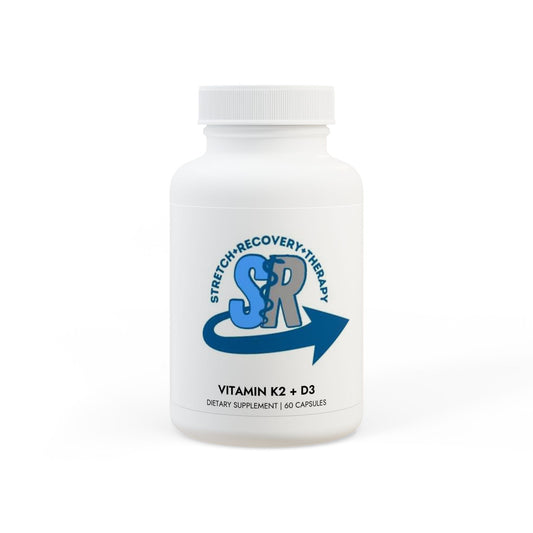 Vitamin K2 + D3 Supplement (60 Capsules)