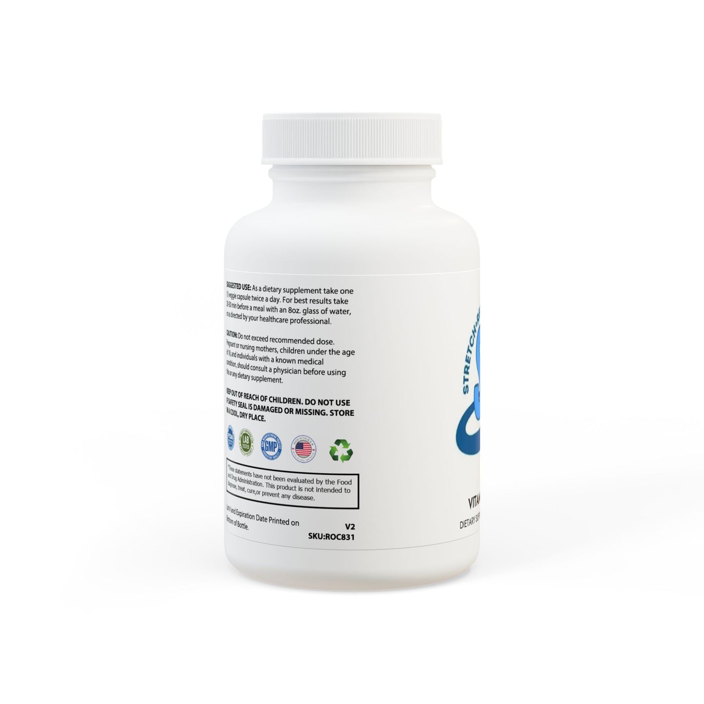 Vitamin K2 + D3 Supplement (60 Capsules)